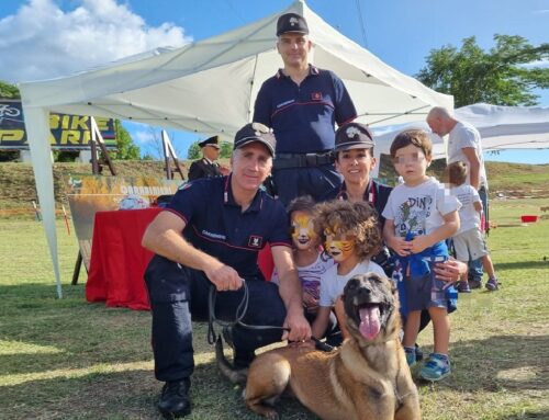 A Fara in Sabina lo stand del Gruppo Carabinieri Forestale (con Asia) per la legalità ambientale
