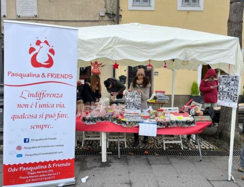 Le volontarie di Pasqualina sono al Mercatino di Natale di Poggio Mirteto