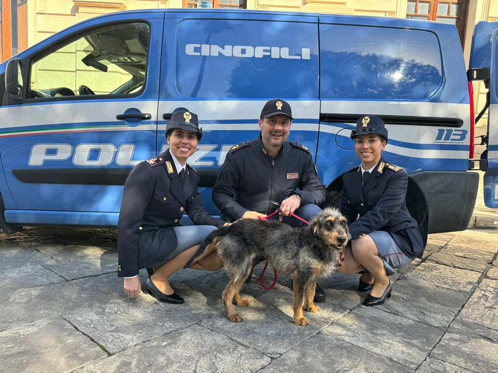 polziia_reggio_calabria_adotta_cane