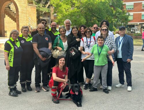 La cagnolina Aida protagonista nella Giornata dedicata al Sollievo