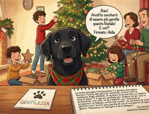 8 dicembre, Festa dell’Immacolata: Aida e Tesori a quattro zampe augurano gentilezza e amore verso tutti, soprattutto gli animali!