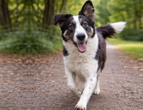 Doris, 1 anno e mezzo, sono una taglia media simil Border Collie e cerco adozione